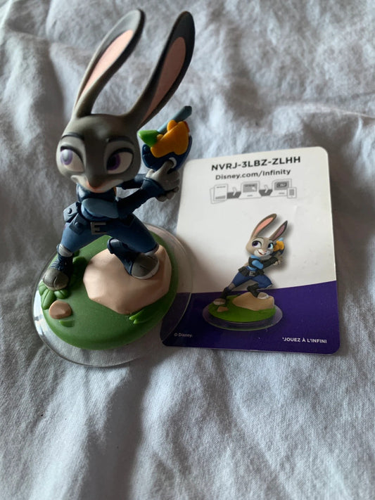 Judy Hopps from Disney’s Zootopia (Zootropolis), part of the Disney Infinity 3.0: