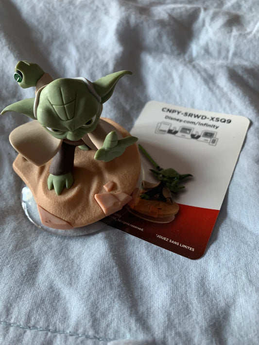 Yoda from Star Wars: The Clone Wars, part of the Disney Infinity 3.0