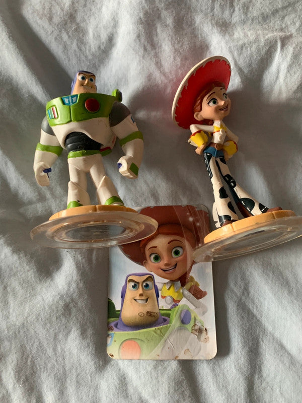 Buzz Lightyear and Jessie from Toy Story, part of the Disney Infinity 1.0