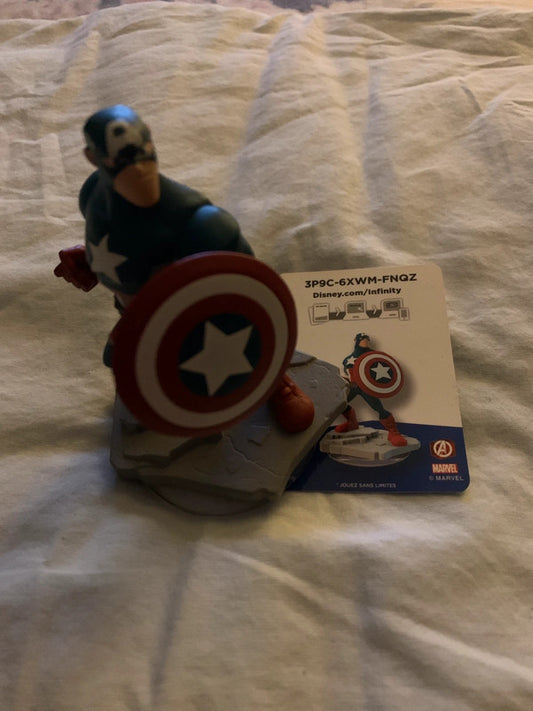 Captain America from Marvel’s The Avengers, part of the Disney Infinity 2.0
