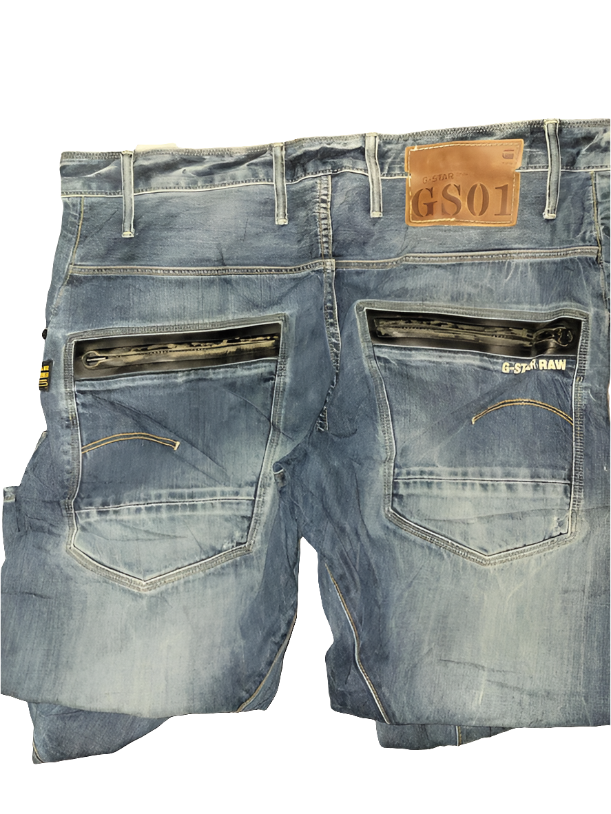 G-Star Raw 3301 Loose Tapered Jeans - Size 34x34